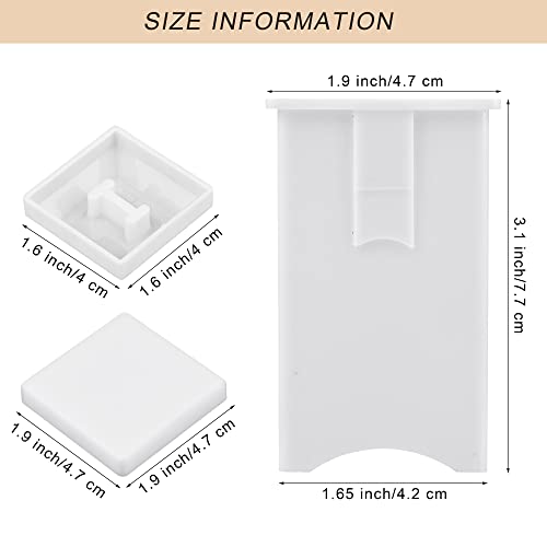 Aodaer Butter Spreader Plastic Butter Spreader with Built-in Cover Corn Cob Butter Holder Spreads Butter Dispenser on Pancakes, Waffles, Bagels and Toast by Aodaer - Used condition - Image 2