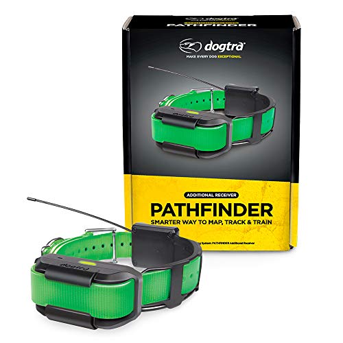 Dogtra Pathfinder Green Additional Receiver 9-Mile 21-Dog Expandable Waterproof Smartphone GPS Tracking