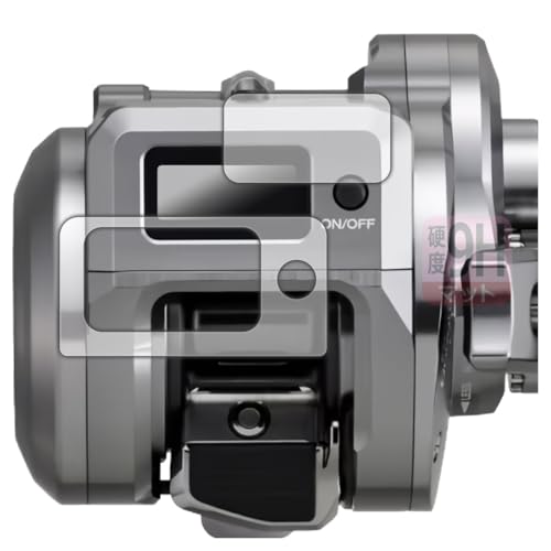 PDA工房 SHIMANO 25 オシアコンクエストCT 200HG/200PG/200MG 対応 9H高硬度[反射低減] 保護 フィルム [画面用/ふち用] 日本製