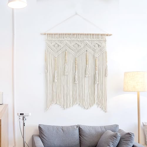 Syfunlv Boho Makramee Wandbehang 110x105cm – Bild 9