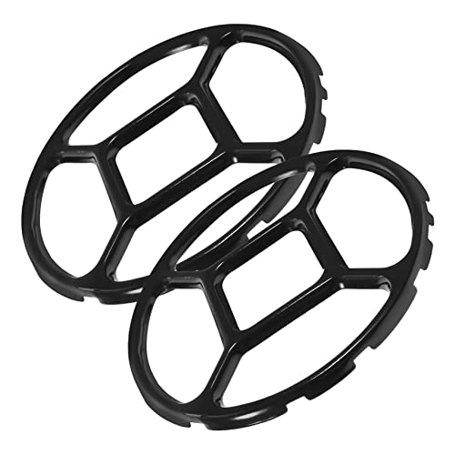 2pcs Anti-slip Gas Stove Rack Wok Support Ring for Kitchen Compatible with Pots Temperature Resistant Non-slip Stove Bracket