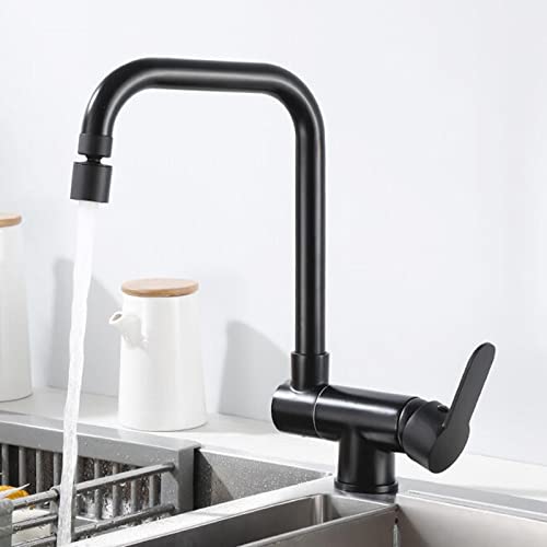 Robinets mélangeurs de cuisine pliants pivotant à 360 degrés - 6