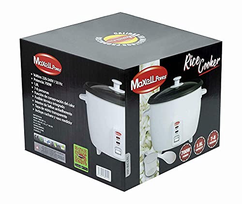 ARROCERA ELECTRICA DE 2,2 LITROS TEFLON 900W CONSERVACION DE CALOR COCEDORA DE ARROZ ARROCERA 2,2L