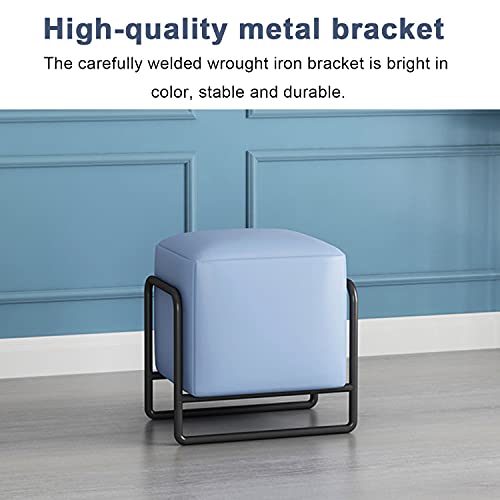 Taburete acolchado compacto suave con gran resistencia de carga y diseño elegante 6