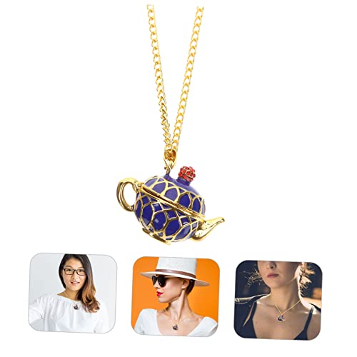 USHOBE Colar De Xícara De Chá 3 Peças Colar De Joias Joias Da Moda Colar De Colar Turco Colar Criati
