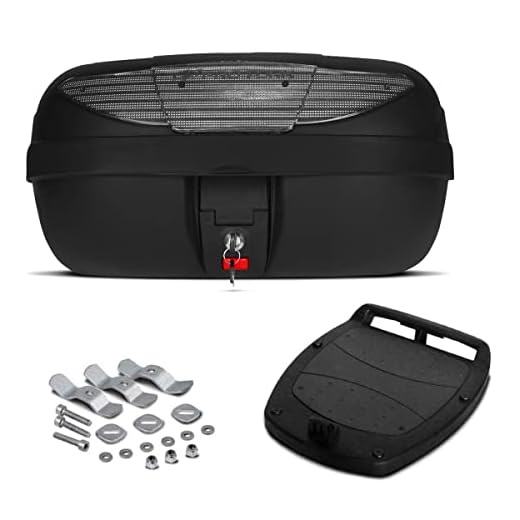 BAULETO PLÁSTICO SUPERIOR 45 LITROS PRO TORK REFLETOR CRISTAL