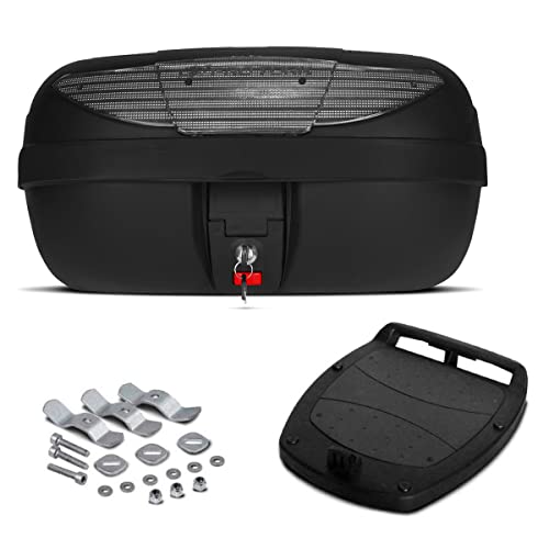 BAULETO PLÁSTICO SUPERIOR 45 LITROS PRO TORK REFLETOR CRISTAL