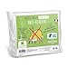 Sweethome | Protège Oreiller Anti Acariens - 65x65 cm - Molleton 100% Coton - Doux et Confortable - Lavable en Machine