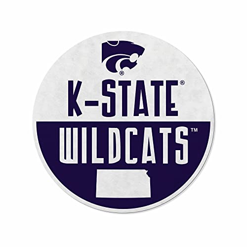 Rico Industries NCAA Kansas State Wildcats Classic Shape Cut Pennant - Home and Living Room Décor - Soft Felt EZ to Hang