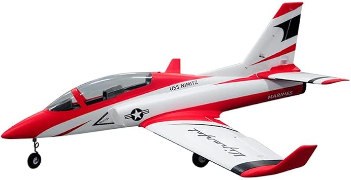 NOBRIM 64MM Viper EDF Aircraft Wingspan 1000mm Fixed-Wing RC Aircraft EPO Foam RC Aircraft Model Red,KIT