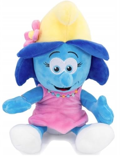 Peluche Bouton d'or schtroumpfette 33 cm Set Doudou enfant Collection Schtroumpf avec 1 carte tigre - vue 2
