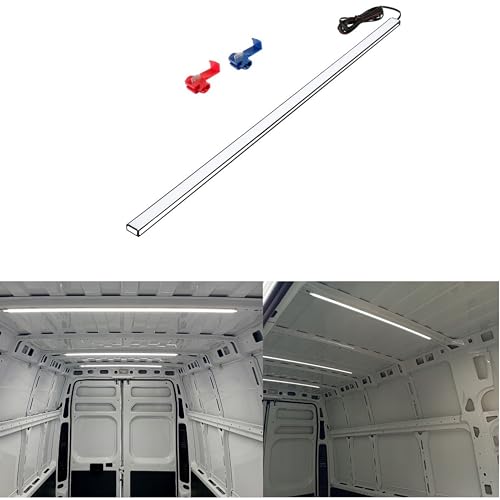 LED Laderaumbeleuchtung Innenbeleuchtung Kofferraum 100 cm Licht weiß matt Auto Wohnmobil Van Bus Caravan Boat Wohnmobil Küche Zimmer