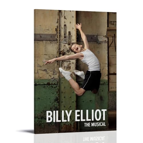 TIANYXYF Billy Elliot - Póster decorativo para pared, diseño de películas populares y emocionantes series de televisión, 30 x 45 cm, estilo marco