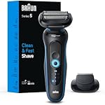 Braun Electric Razor for Men Series 5, Beard Shaver, Electric Shaver, SkinGentle Foil, with Protective Cap, Precision Trimmer, S5 5118s, 1 item