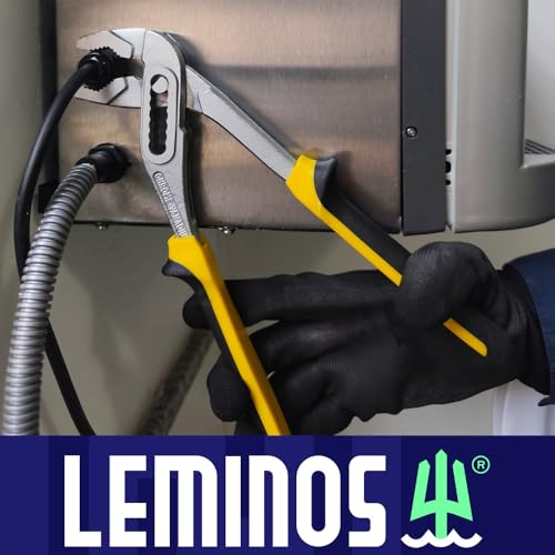 Alicate Bomba D'agua Bico Papagaio Niquelado Cano Ajustável Reforçado Profissional 10pol