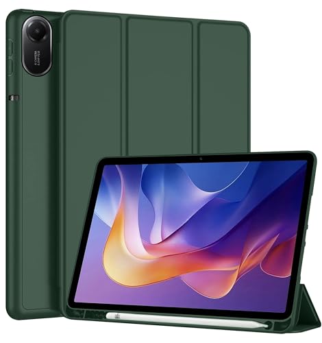 Image of TGK Case for Xiaomi Redmi Pad 2 11 inch Tablet Trifold Smart Stand Cover (Green)