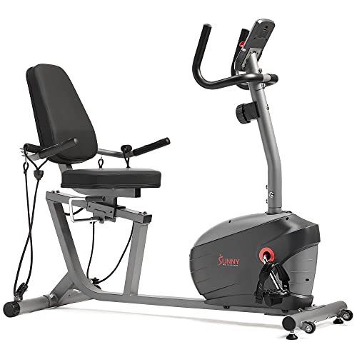 Smart Indoor Recumbent Bike Trainer for Seniors with Bluetooth Connectivity