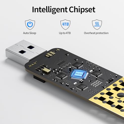 Image of ANYOYO SSD to USB Adapter 3.2 Gen 2 10 Gbps to NVME USB Adapter Max 4TB Compatible with PCle NVMe Based M Key and B+M Key Support UASP for NVMe SSD Size 2242 /2260 /2280(NOT Support SATA SSD)