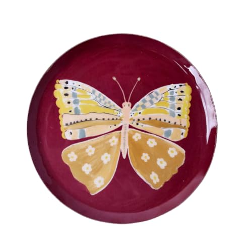 Image of The Wishing Chair Butterfly Bloom Metal Wall Plates Set of 3