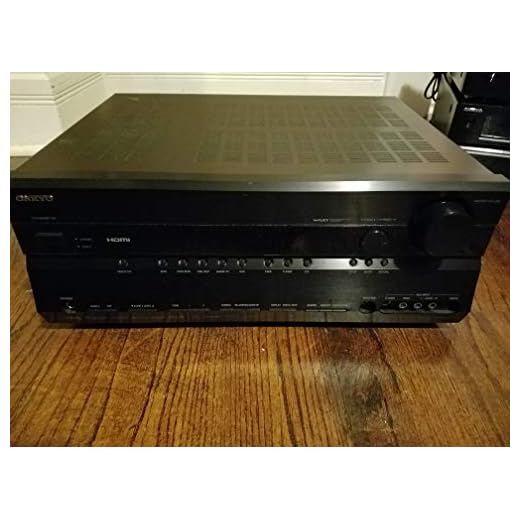Onkyo TX-SR605 7.1 Channel Home Theater Receiver (Black) (Discontinued by Manufacturer)