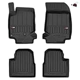 Tapis de voiture en caoutchouc pour Citroën C4 II 2010-2017, Peugeot 2008 II depuis 2019 Améliorez votre confort de voyage avec le tapis antidérapant Auto 3D- Tapis de sol tous temps pour voiture, pro