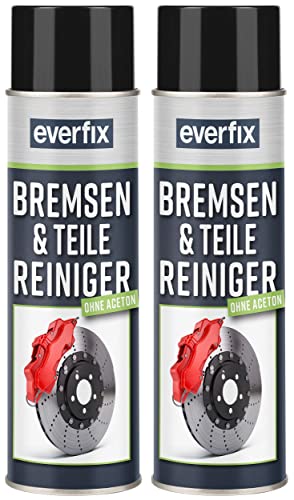 Everfix Remreiniger spray (2 x 500 ml) Rem- en onderdelenreiniger - Reiniger zonder aceton