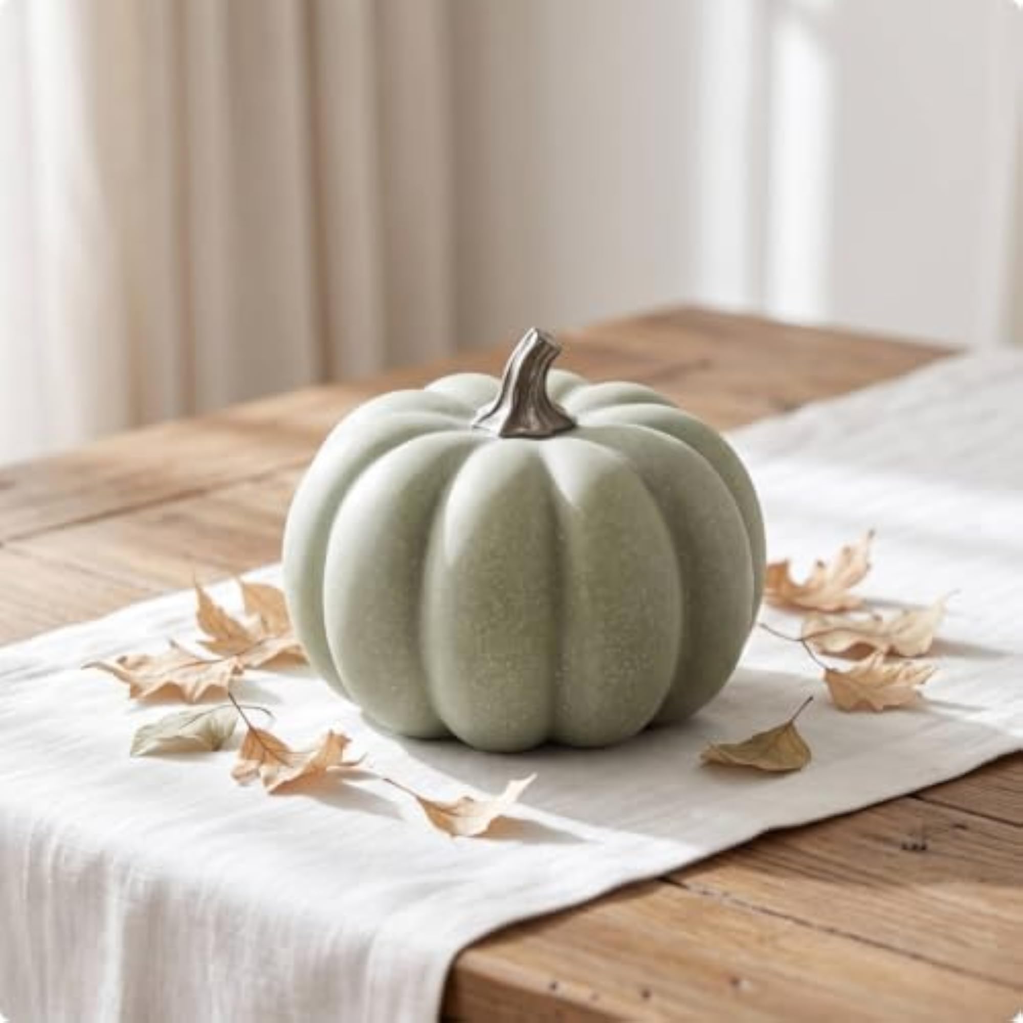 Fall Decorative Pumpkin Tabletop Ornament