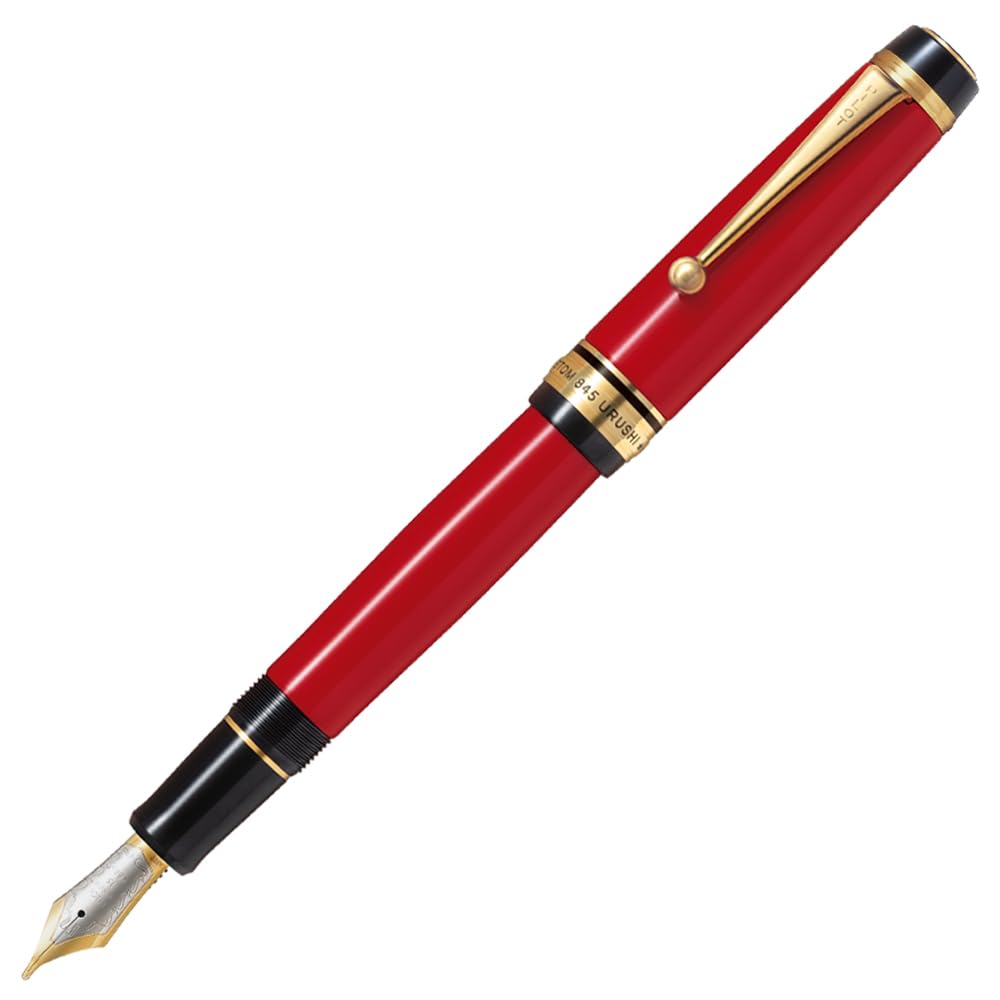 Amazon | PILOT 万年筆 カスタム 845 シュ BB 朱 FKV5MRRBB | 万年筆 
