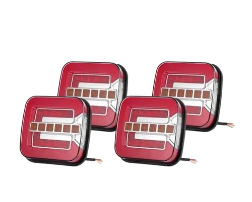 Feux arrière 4 pouces 12V 24V pour sécuriser vos trajets en remorque