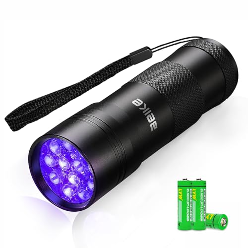 Mini UV blacklight flashlight