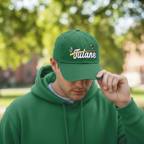 Desert Cactus Tulane University Baseball Hat miniatura 5
