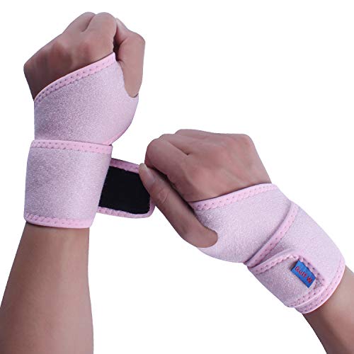 2Pack 2020 New Version Profession Wrist Support Brace, Adjustable Wrist Strap Reversible Wrist