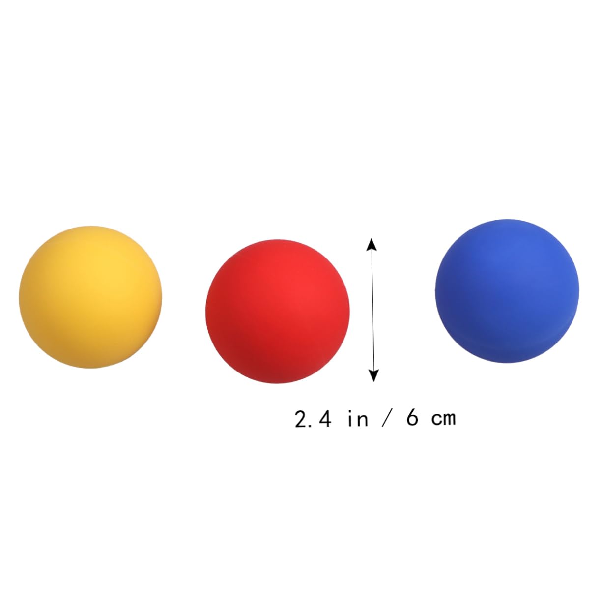 Healvian 10 Balones de Masaje Silicona para Alivio de Nudos Musculares y Tratamiento de Puntos Gatillo Color Aleatorio