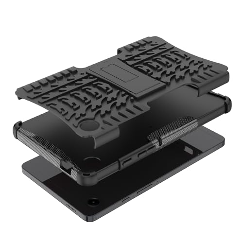 iCatchy Case for Samsung Galaxy Tab A9 (8.7'' Inch) Heavy Duty Hard Tough Dual Layer Hybrid Shockproof Cover compatible with Samsung Tab A9 (SM-X110/X115/X117) Tablet Case (Black) - Image 8