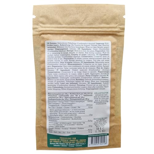 Forest Food Shop, Chanterelle séchée poudre, 50 g – vue 2