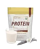 Essential Elements Organic Pea Protein Powder - Very Vanilla | Low-carb Plant-Based Vegan Blend - Keto-Friendly and Gluten-Free | 20 Servings, 18.2 oz