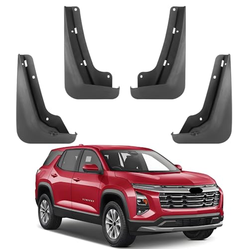 Image of Car Mud Flaps Splash Guards Mudflaps for Chevrolet Chevy Equinox 2025 2026 (NOT Fit Equinox EV) Auto Exterior Accessories Tire Mudguards Wheel Inner Fender Liner Guard Flap Fenders Accessory