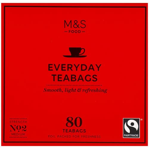 Marks and Spencer 80 Everyday Teabags 250g