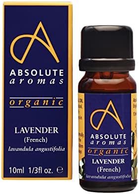 Absolute Aromas Organic Lemongrass Essential Oil 10ml - 100% Pure, Natural, Undiluted, Vegan and Cruelty-Free - for use in a Diffuser and Aromatherapy