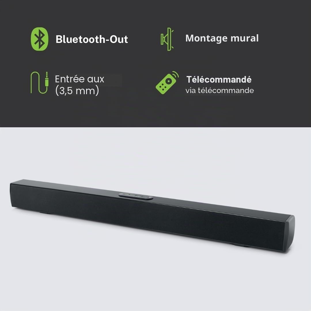 MUSE Barre de Son M 1520 SBT Noir
