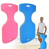 ANPHSIN 2 pcs Comfortable Foam Water Saddle - Durable Pool Floats for Adults Teenage, Load-Bearing 180 Lb Lake Floaties, 31.5''L Blue&Pink, ANPHSIN-2pcs-Water-Saddle