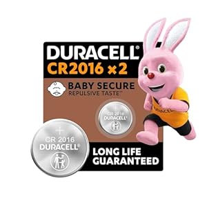 Piles Boutons Lithium Duracell 2016 (Lot de 2) - Une Énergie de Choc !