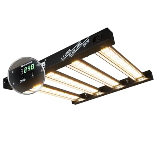 Lampe LED 240W Lucius à spectre complet 2,9 μmol/J pour plantes