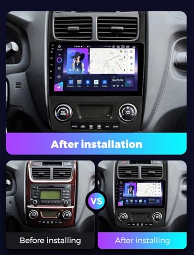 Pantalla Táctil Carplay Coche Geely SC7 Bluetooth Airplay 2G 2