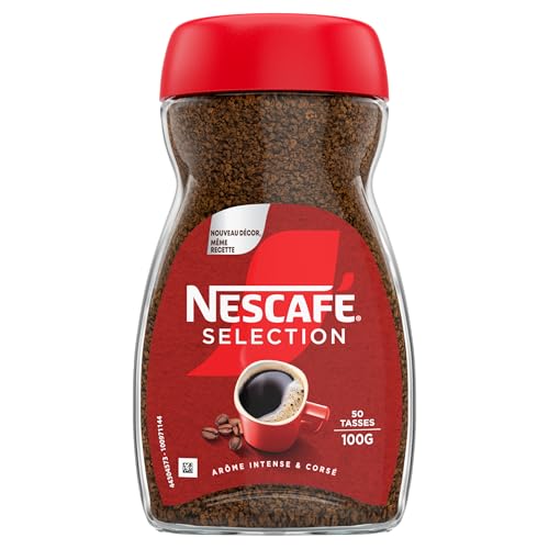 Café Soluble Sélection Nescafe La Boîte De 50 Tasses - vue 2