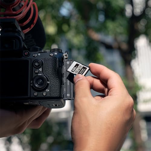 Lexar Cartão de memória profissional CFexpress tipo A Silver de 320 GB, compatível com câmeras Sony