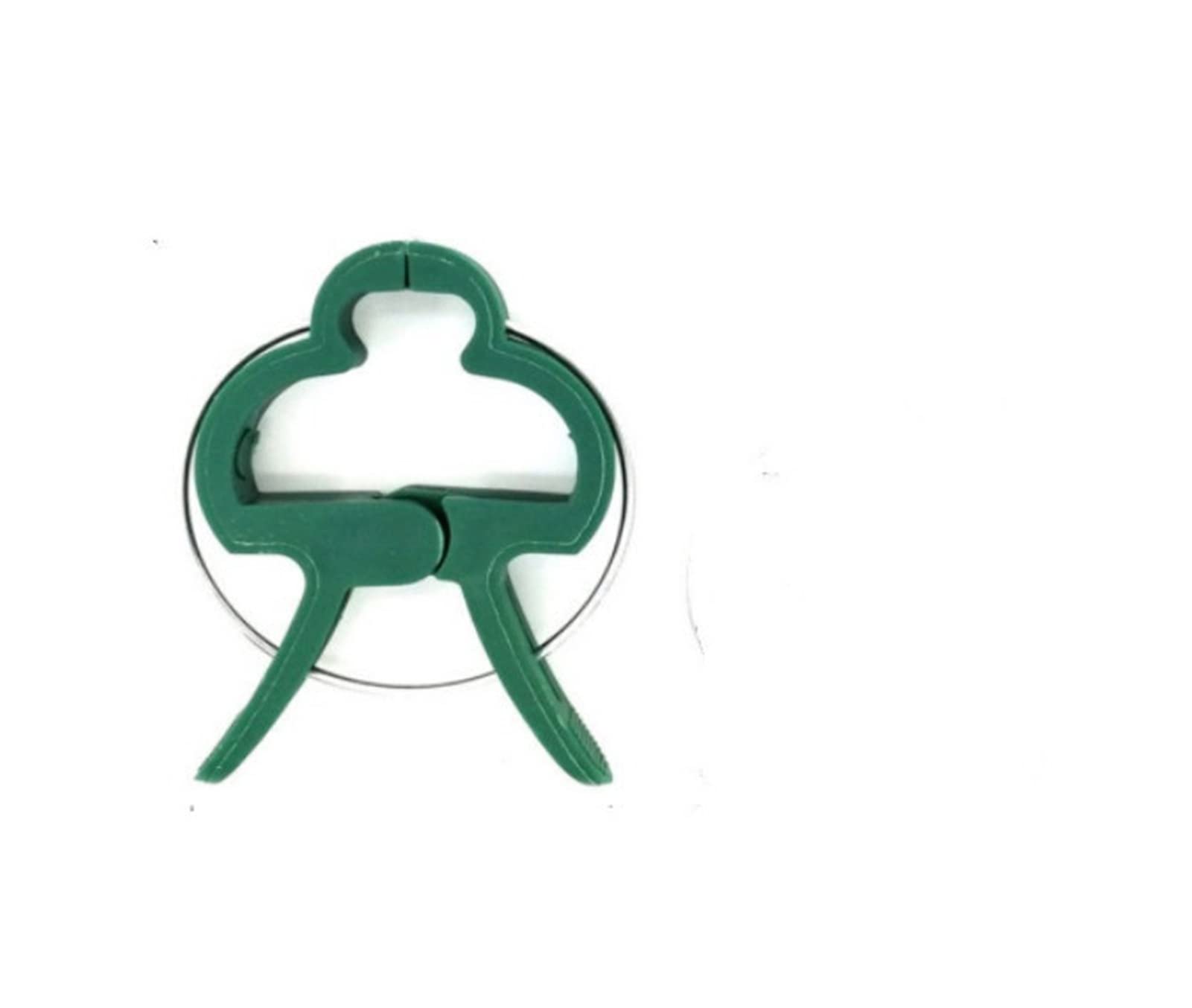 Befestigte Clips for grüne Gartenpflanzen - 20 Stück Pflanzenclips for Gewächshausgemüse, Blumen, Stängel, Reben, Traubenklemmen, Stütze, begradigen die Stängel (Color : L)