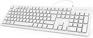 Hama KC-200 Basic Keyboard | White | QWERTY | UK
