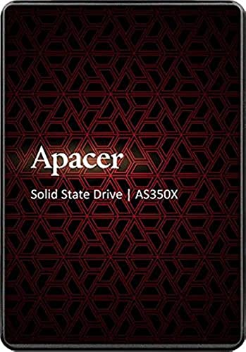 Apacer As350X 1 Tb Ssd, Nero, Sata 6 Gb/S, 2,5"