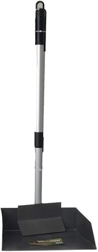 Miniatura 4 de Recolector resistente de desechos con pala, de Precision Pet, S, PlateadoNegro